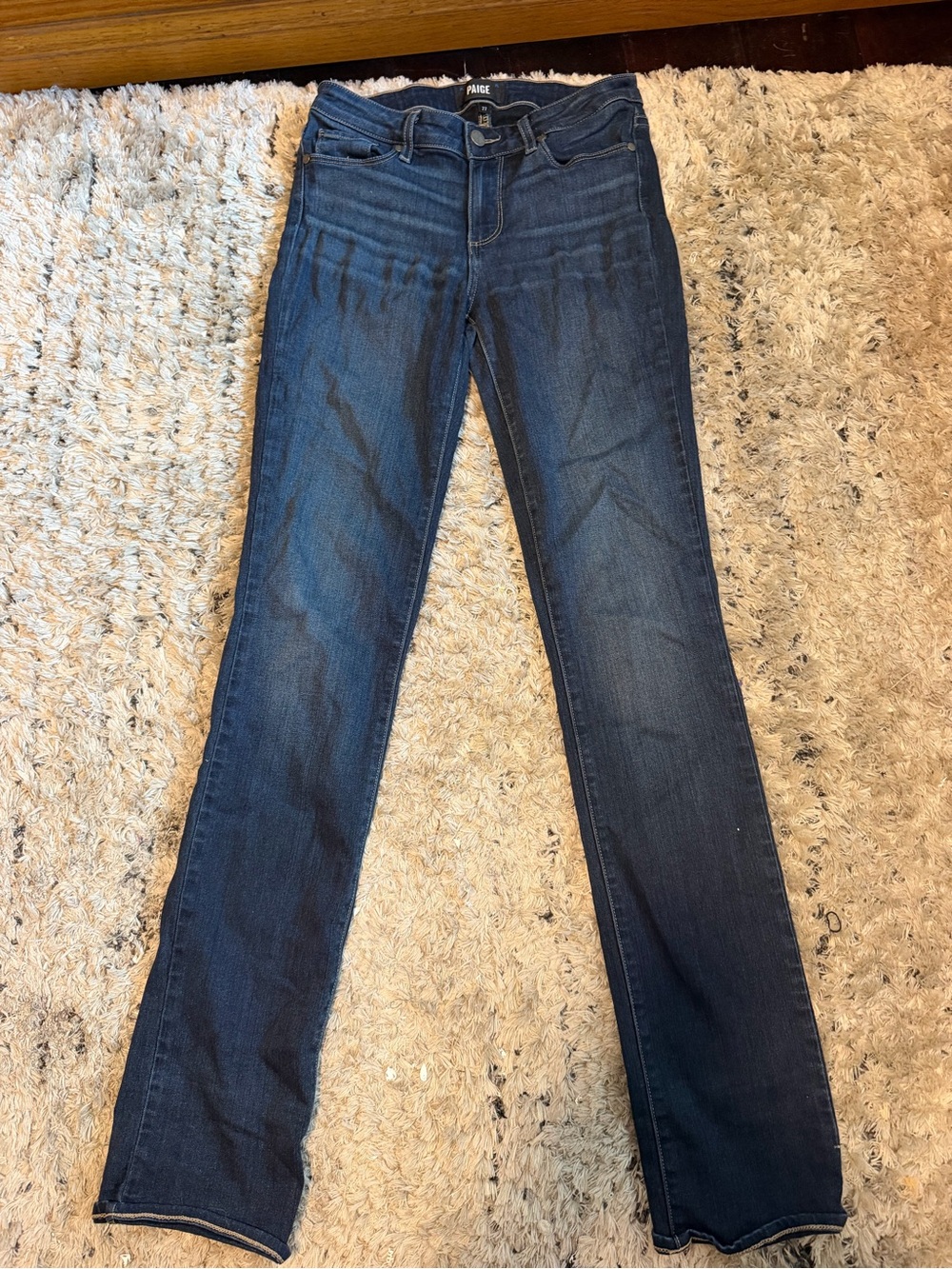 PAIGE Women's Dark Indigo Skinny Jeans